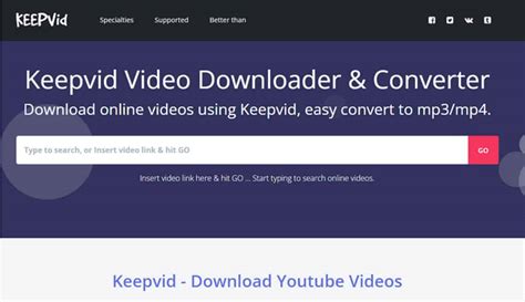 keepvid|Online Video Downloader